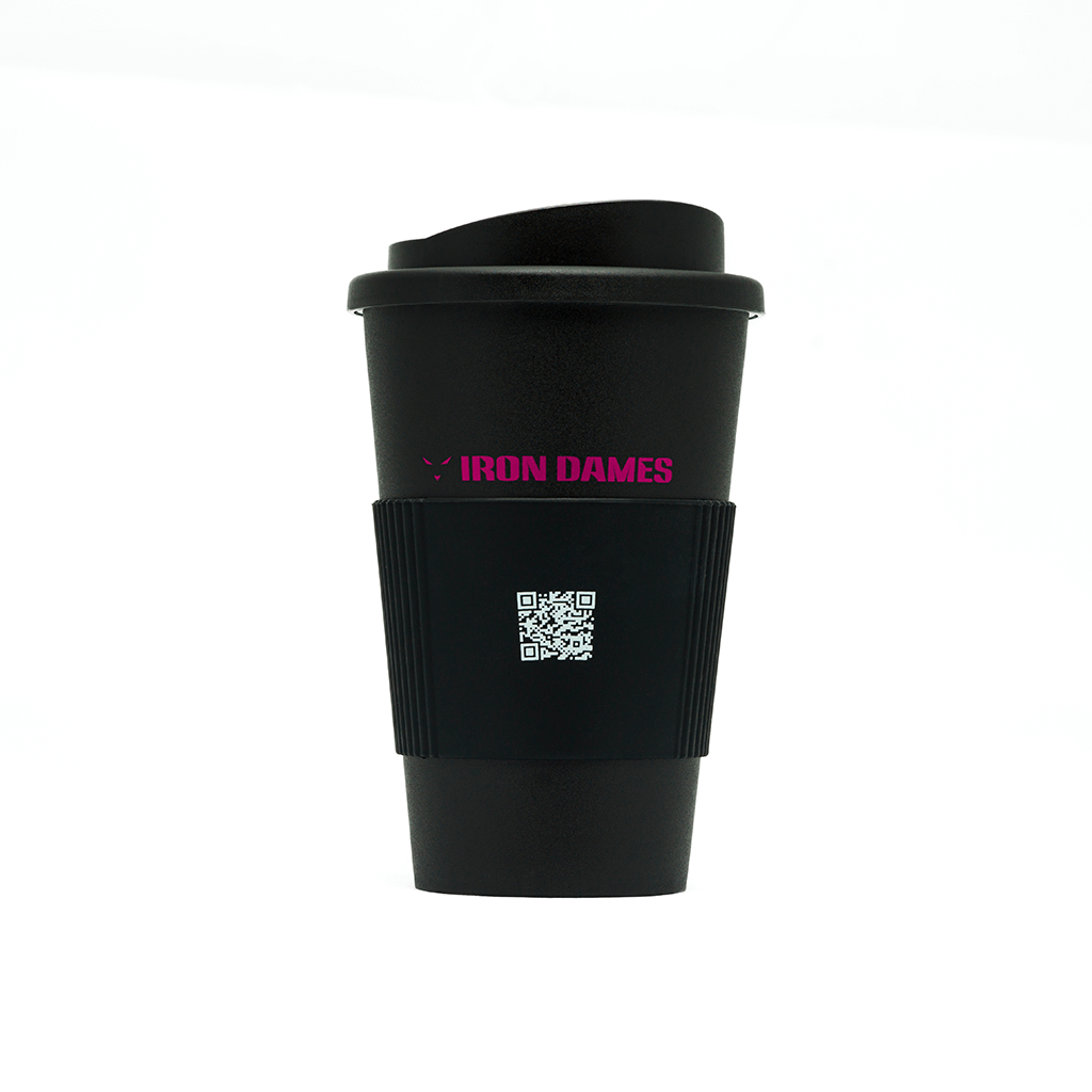 IRON DAMES AMERICANO TRAVEL MUG