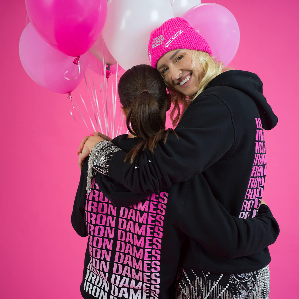 HOODIE - IRON DAMES PATTERN