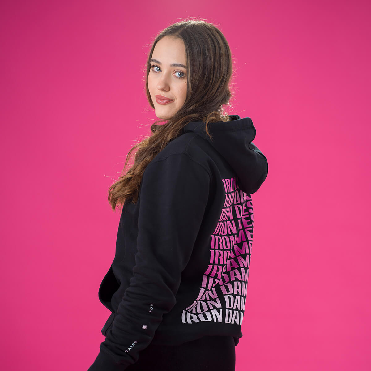 HOODIE - IRON DAMES PATTERN