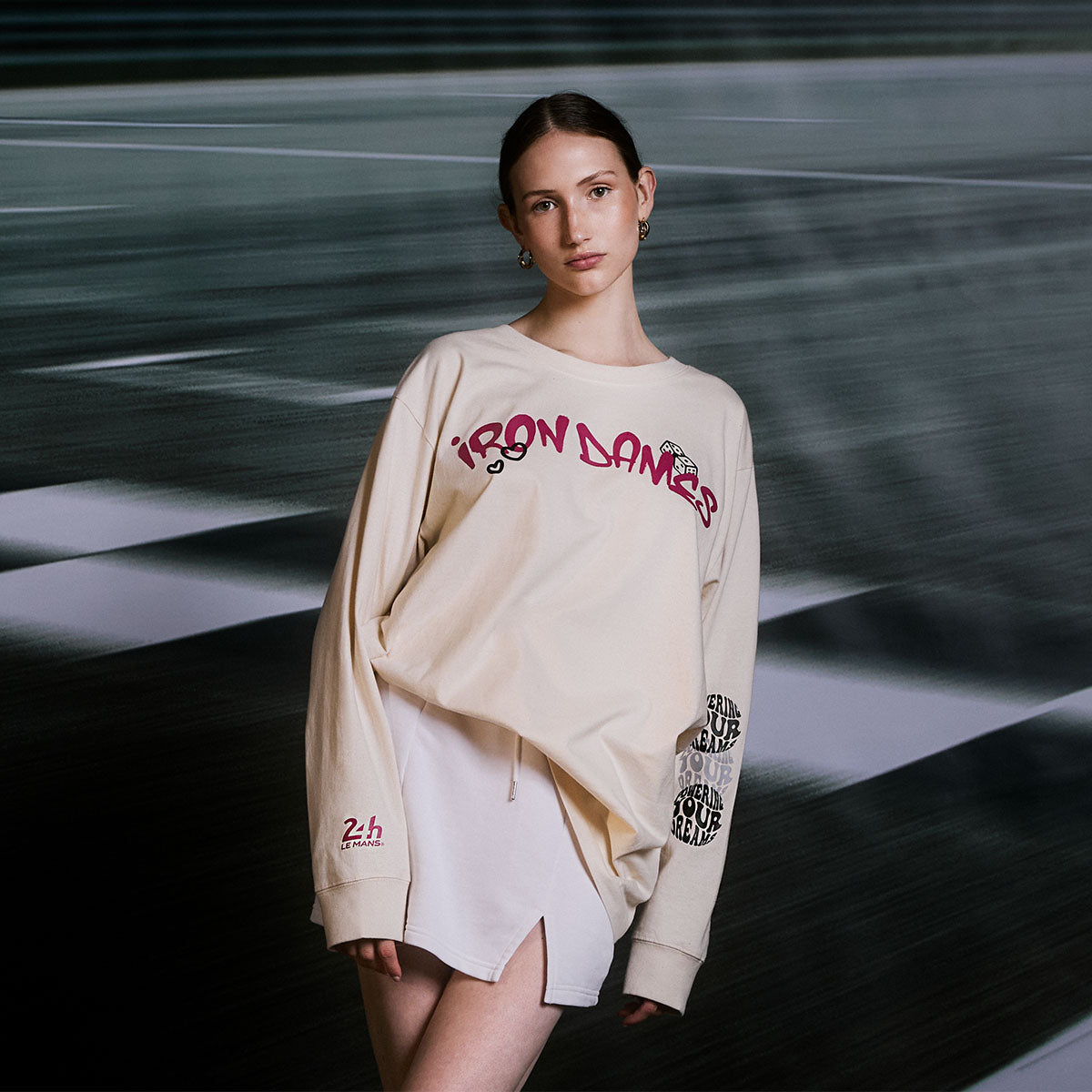 LONG SLEEVE TSHIRT - IRON DAMES X 24 HOURS OF LE MANS