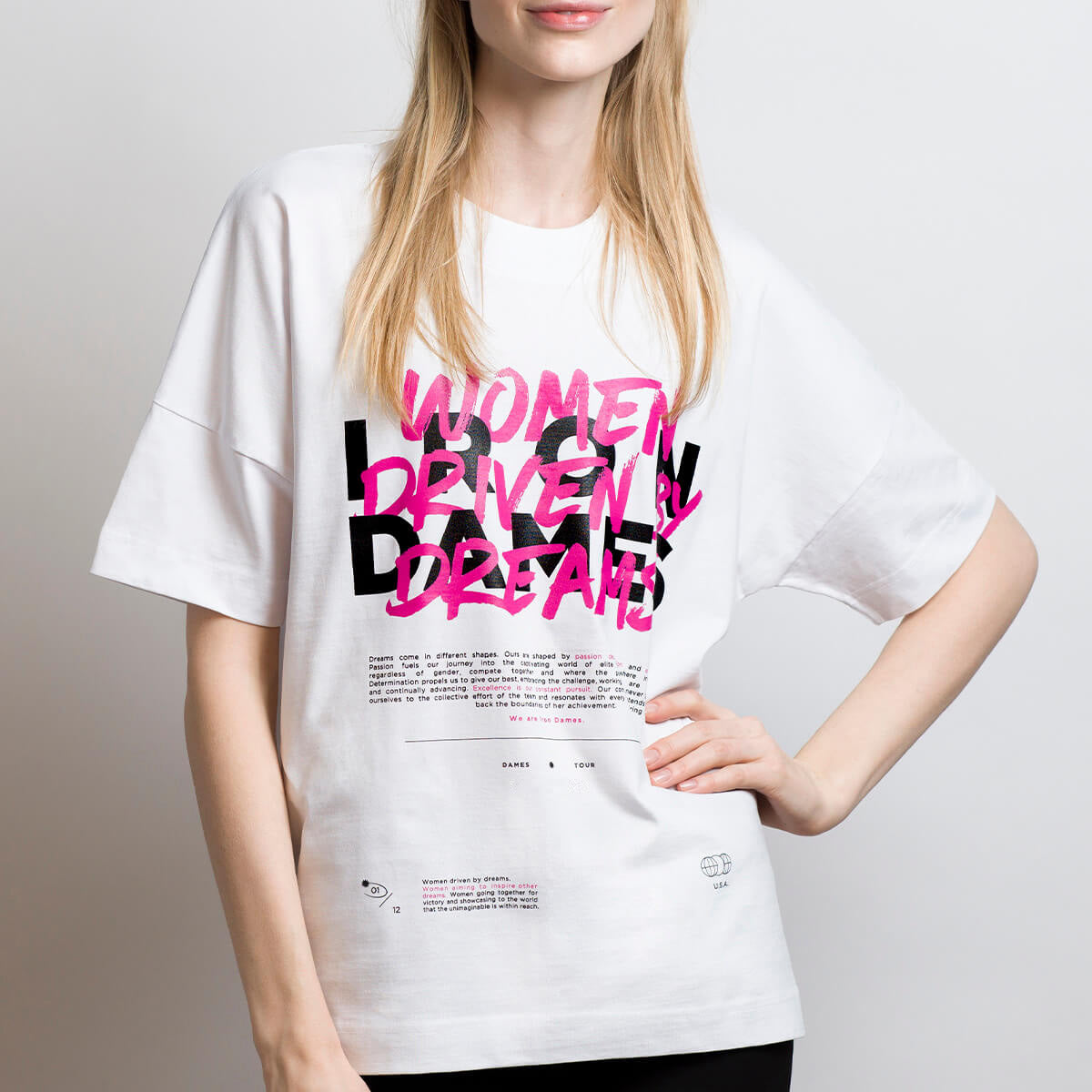 TSHIRT - WOMEN DRIVEN BY DREAMS