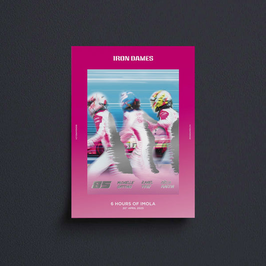 POSTER - IRON DAMES x IMOLA 2025