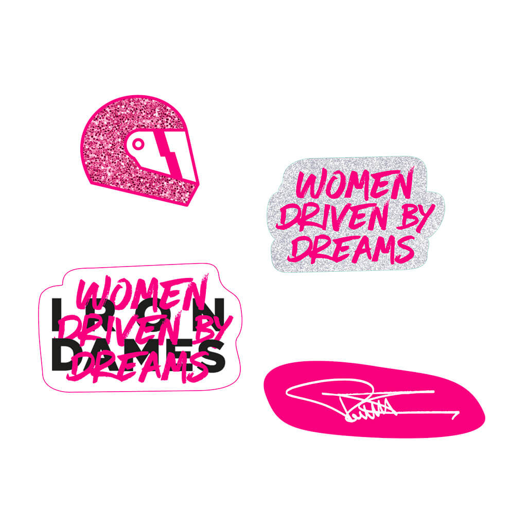 IRON DAMES STICKER PACK